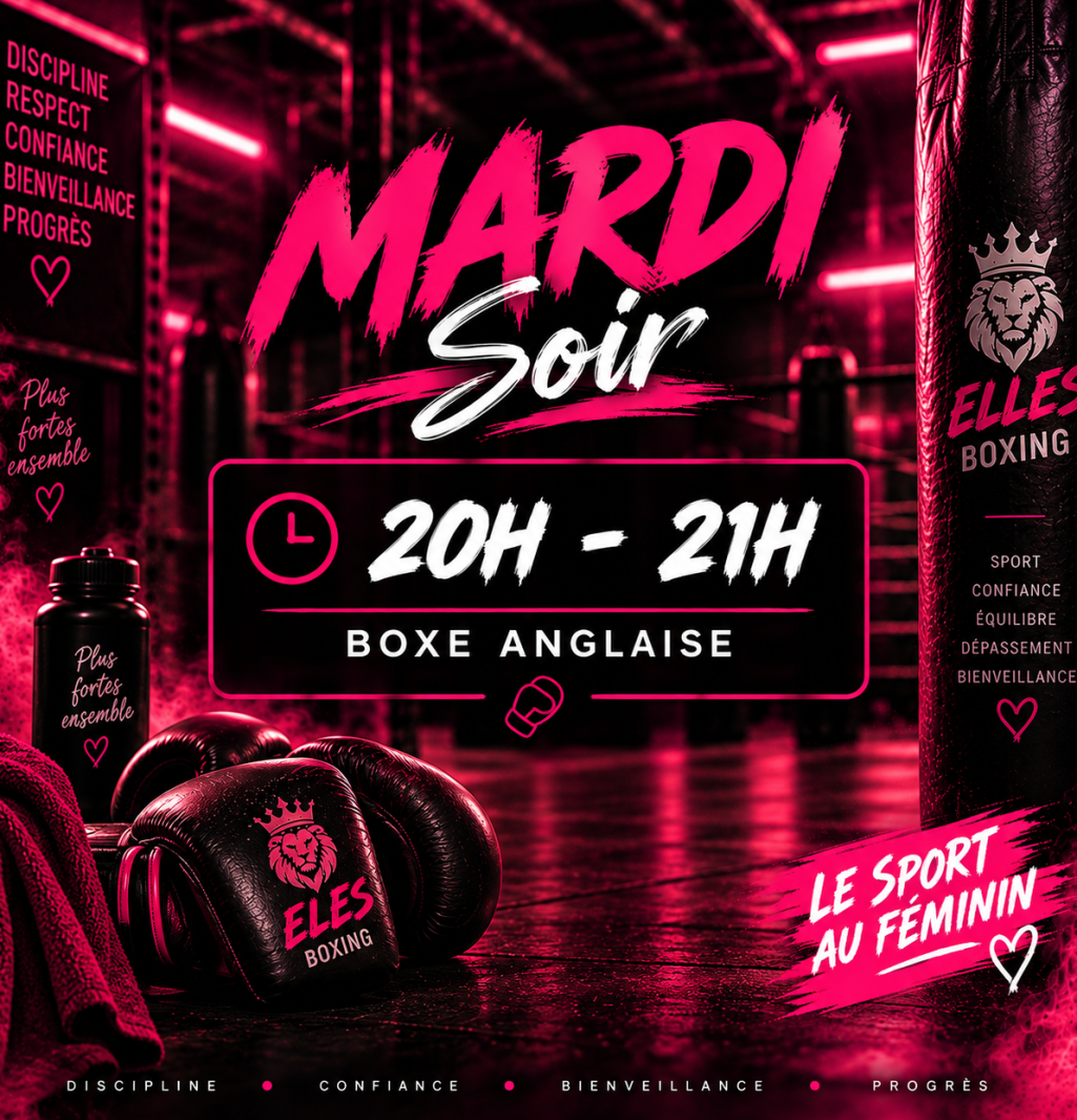 Horaires cours femmes - saint brieuc - BOXING ACADEMY